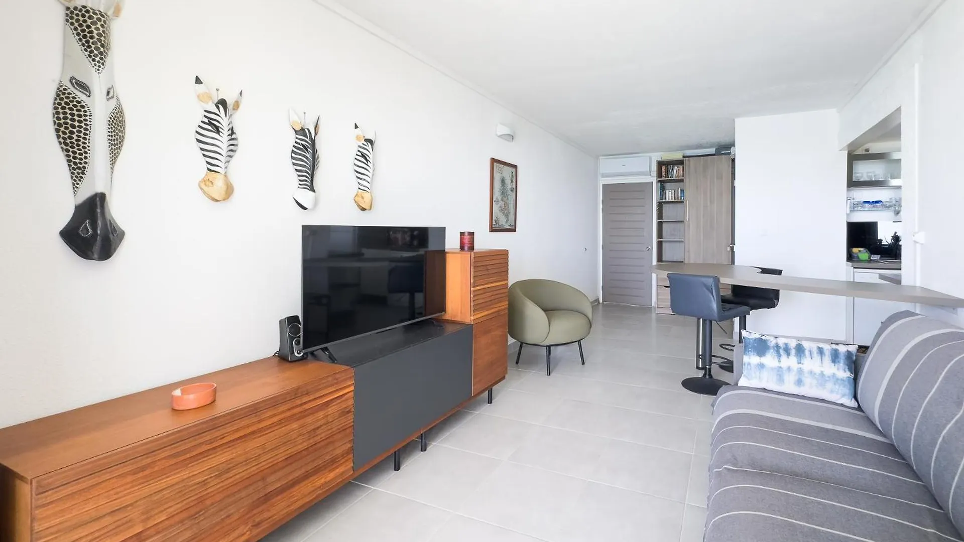 Apartment La Cherry 821 - Climatisation Vue Mer Piscine Le Diamant